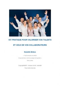 kit pratique pour valoriser ses talents